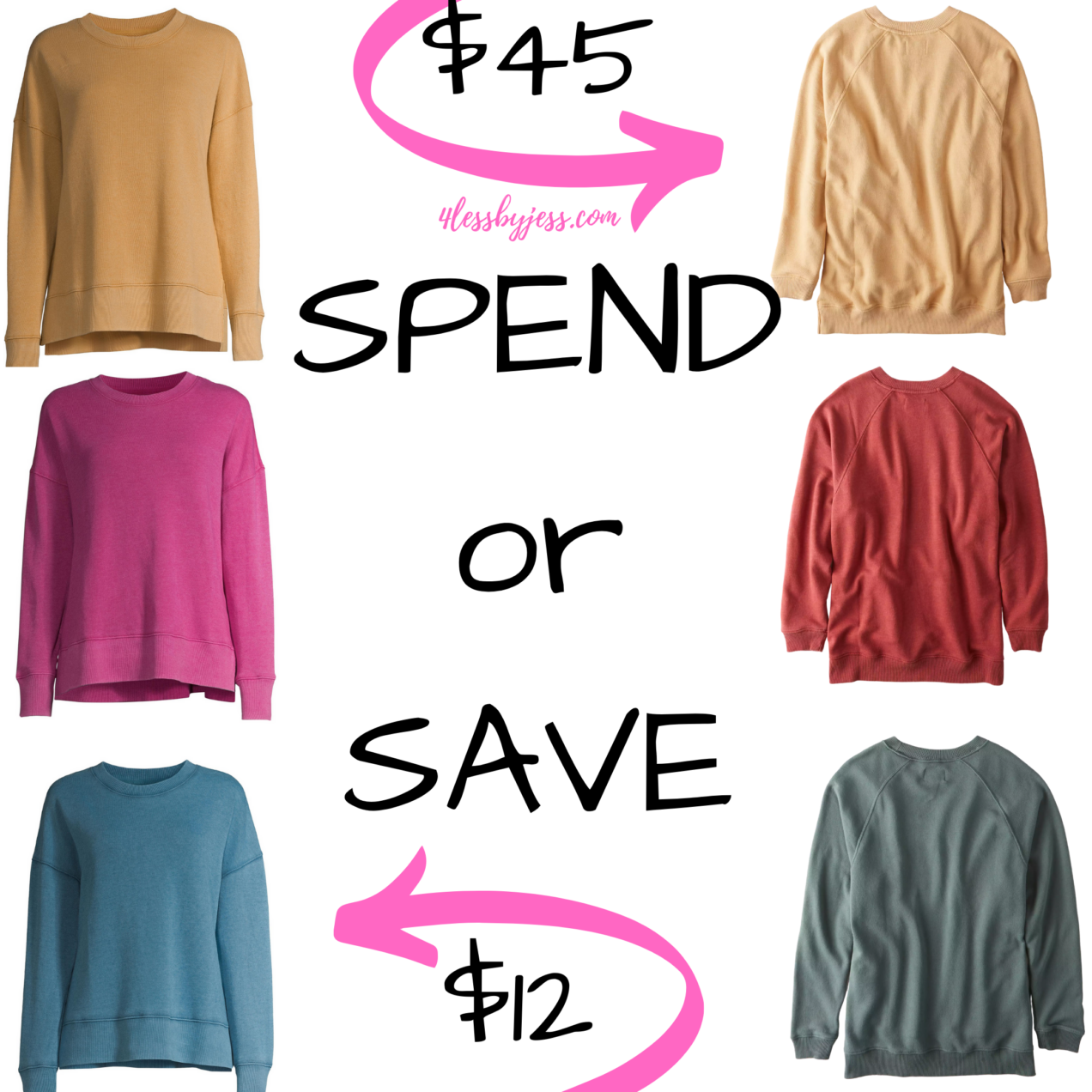 Spend or Save? Crewneck Sweatshirts!