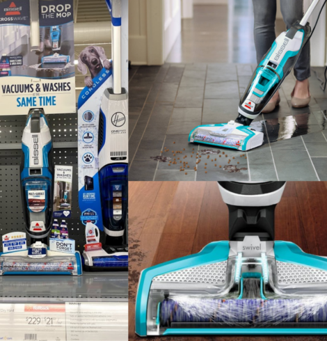 BISSELL CrossWave All-in-One Multi-Surface Wet Dry Vac!