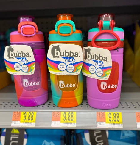 Bubba Kids Flo BPA-free with Silicone Sleeve Wide Mouth Water Bottles!