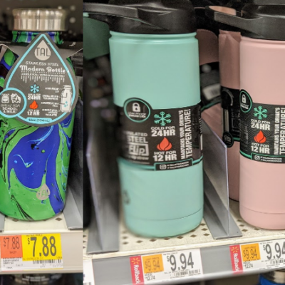 TAL Stainless Steel Double Wall Vacuum Water Bottles & More!