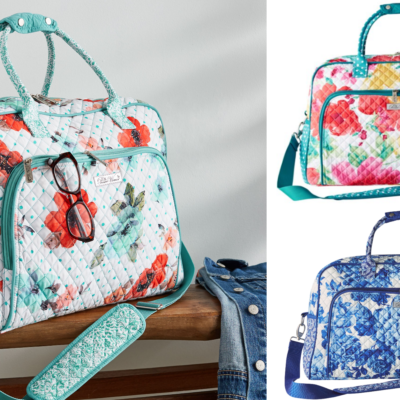 The Pioneer Woman Quilted Fabric Weekender Bags Only $39!