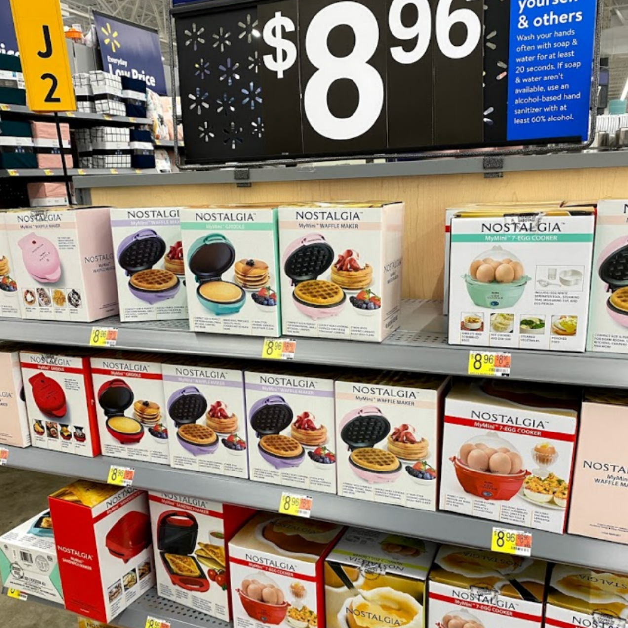 Walmart has $9 Mini Waffle Makers, Griddles and Egg Cookers!