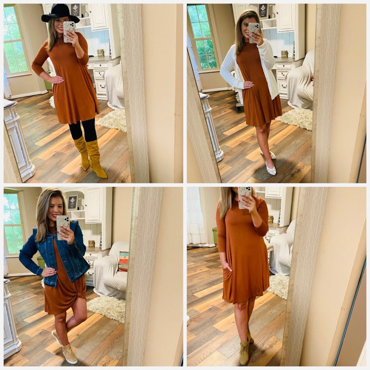 Four Ways to Wear this $13 Swing Dress from Walmart!